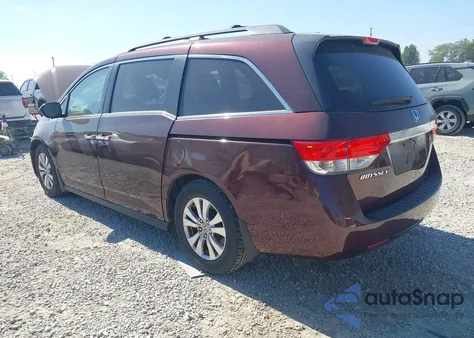 2014 Honda Odyssey Ex-L from USA, damaged, VIN 5FNRL5H62EB056731